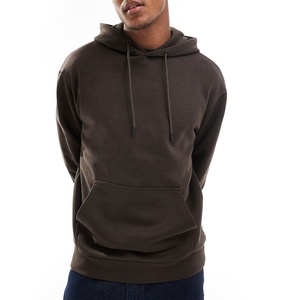 <span class=keywords><strong>Felpa</strong></span> con Cappuccio <span class=keywords><strong>Beige</strong></span> in Cotone per <span class=keywords><strong>Uomo</strong></span>, Vendita all'Ingrosso, Tessuto French Terry Pesante, Design Personalizzato con Logo - Product Image 4