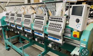 Máquina de bordado plano computarizada <span class=keywords><strong>Tajima</strong></span> de alta velocidad 6 12 <span class=keywords><strong>20</strong></span> cabeza 9/12/15 agujas sombrero camiseta máquina de bordado industrial - Product Image 5