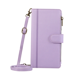 Étui de téléphone avec porte-cartes à fermeture éclair pour Galaxy S26/S26 Ultra/S25FE/S24/A37/A57, étui portefeuille à bandoulière - Product Image 3