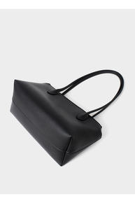 Sac fourre-tout personnalisé en cuir véritable pour femme avec fermeture éclair, résistant à l'eau, grande capacité, sac à main de shopping ODM - Product Image 4