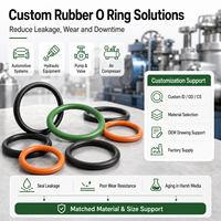 Joint torique Dlseals FFKM pour équipement de vide industriel, résistant aux produits chimiques, taille personnalisée, fourniture d'usine, équipement industriel