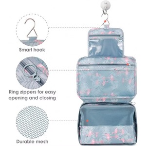 Bolsa de Aseo Colgante para Viaje, Organizador de Maquillaje y Cosméticos para Mujeres y Niñas, Impermeable - Product Image 4