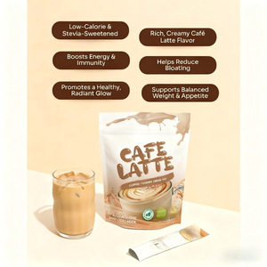 Caffè Latte Glowming Shape dal Gusto Dolce, Caffè Latte alla Moringa in Bustina, Alimento Benessere Dimagrante - Product Image 2