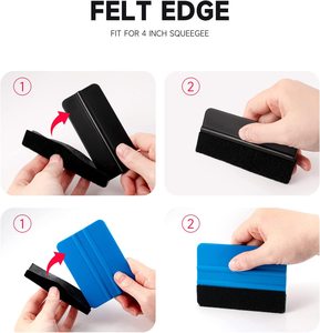 Dụng Cụ Lắp Đặt Màng Màu Cửa Sổ Băng Nỉ Thay Thế Băng Cao Su Nỉ Mềm Màu Trắng Tự Dính Để Bọc Cửa Sổ Xe Hơi - Product Image 4