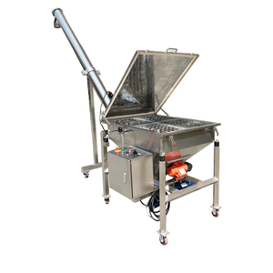 เครื่องลำเลียงเม็ดสกรูรอกอนุภาค,เครื่องลำเลียงเม็ดสกรูพร้อมถัง - Product Image 2