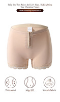 S-6XL celana pembentuk pinggang Thong perut seksi pembentuk tubuh seksi dapat disesuaikan berkancing renda 2 warna dengan bokong ringan sejuk