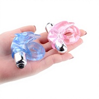 Anneau vibrant Yingfeini Bullet Dolphin, manchon vibrant externe en cristal pour homme, anneau de verrouillage pour couples, plaisir en chambre, flirt