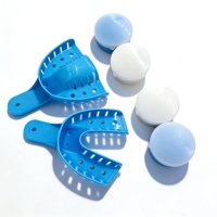 Matériaux d'empreinte dentaire en silicone supplémentaires, Kit de boîtes d'empreinte dentaire, Boîte personnalisée