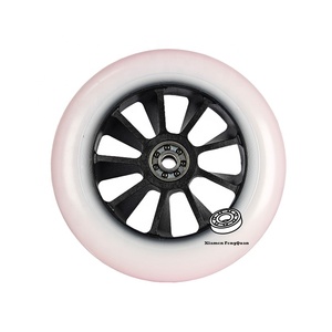 Ruedas <span class=keywords><strong>de</strong></span> Patines en Línea Profesionales <span class=keywords><strong>de</strong></span> Alta Calidad, 125MM, Negras, Magia Negra, SHR, Duraderas, para <span class=keywords><strong>Patinaje</strong></span> <span class=keywords><strong>de</strong></span> Velocidad - Product Image 2