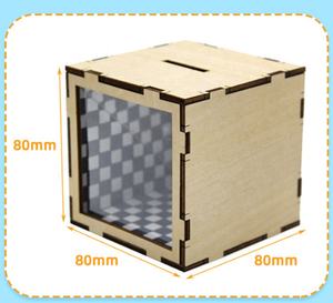 2025 nouvelle tirelire magique petite Production expériences de physique bricolage pour enfants Science et technologie tige éducation boîte magique - Product Image 3