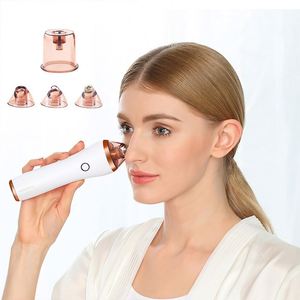 Removedor eléctrico de puntos negros, limpiador de poros al vacío con 4 cabezales de succión, dispositivo de belleza recargable por USB para el cuidado de la piel de la nariz - Product Image 5