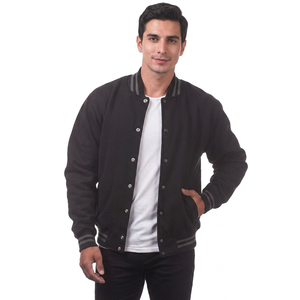 Chaqueta Varsity de Béisbol con Bordado Personalizado, Chaqueta Casual al por Mayor para Hombre - Product Image 1