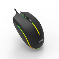 Computeraccessoires 3D RGB Backlit Gamingmuis Optische LED Bedrade USB Computermuis voor Desktop PC