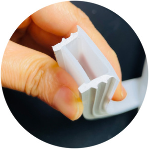 2014Neon dải ánh sáng Silicone khuếch tán chèn miễn phí dẫn kênh Đen Silicon khuếch tán 20x14mm t Silicone khuếch tán cho đèn Led - Product Image 1