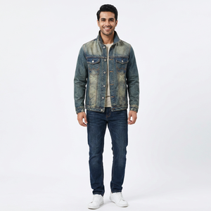 New Cotton <b>Denim</b> Jacket Men Casual Factory Wholesale High Quality Brand Autumn Slim Fit Fashion Classic <b>Denim</b> Men's Jackets - Product Image 1