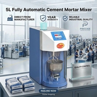 Mélangeur de mortier automatique 5L, mélangeur de mortier planétaire entièrement automatique, test de résistance du ciment ASTM C305