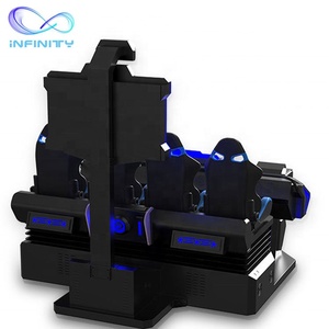 Jeux de parc d'attractions pour enfants, Vr, simulateur de <span class=keywords><strong>vaisseau</strong></span> <span class=keywords><strong>spatial</strong></span>, Machine de tir, jeu multijoueur, 9D, cinéma, 4 sièges, Vr, parc à thème - Product Image 6