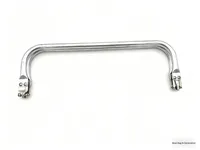 Accessoires pour sacs, fabrication artisanale, pièces de sac à main en métal, tubes en aluminium, sacs de médecin, cadre de sac à main, fermoir de portefeuille