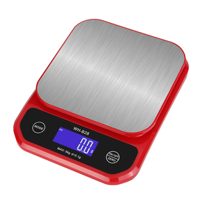 Balance de cuisine numérique étanche 5 kg 0,1 g, rechargeable par USB, écran LED LCD, en ABS, personnalisable - Modèle WH-B28 OEM, WH-B28 - Product Image 2