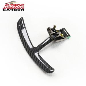 Volant en fibre de carbone sèche AISKA avec palettes de changement de vitesse pour Porsche Cayenne Macan Panamera 911 - Product Image 5