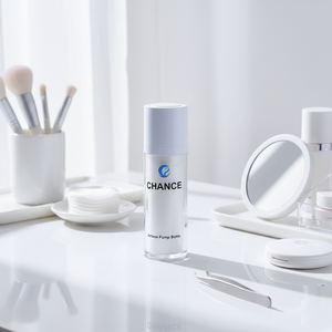 บรรจุภัณฑ์เซรั่มบำรุงผิวหน้าแบบหมุนเปิด-ปิด ปริมาตร 15 มล. 30 มล. 50 มล. ทรงกระบอก พลาสติกอะคริลิค หัวปั๊มแบบพ่นละอองสำหรับโทนเนอร์ - Product Image 2