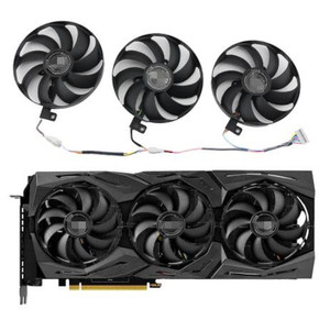 พัดลม T129215SU 7Pin GPU Card ให้ความเย็นสำหรับ ASUS ROG Strix-<span class=keywords><strong>GeForce</strong></span> <span class=keywords><strong>RTX</strong></span> <span class=keywords><strong>2070</strong></span> 2080พัดลม RTX2080Ti RTX2080เกม Super <span class=keywords><strong>Ti</strong></span> - Product Image 4