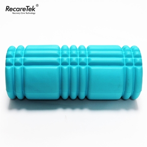 Rodillo de Espuma EVA de 33 cm Azul con Logotipo Personalizado, Rodillo de Masaje de Tejido Profundo para <span class=keywords><strong>Gimnasio</strong></span>, Fitness, Yoga, Relajación Muscular y Entrenamiento - Product Image 1