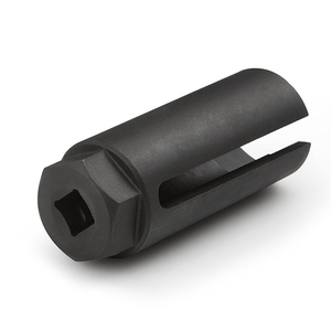 Heavy-Duty Straight Oxygen Sensor Tool- 7/8" 22mm Chrome Vanadium Steel <b>Socket</b> with 3/8" Drive, <b>Universal</b> Fit (JXSS041C) - Product Image 3