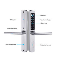 Cerradura Inteligente 2026, Tuya TTlock, Soluciones de Seguridad Digitales con Huella Dactilar Biométrica para Hogares Modernos, OEM/ODM