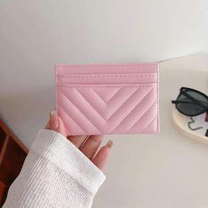 محفظة نسائية أنيقة مخصصة كهدية عيد ميلاد، تصميم عتيق طويل من الجلد الصناعي، مفتوح الإغلاق، محمول، رقيق للغاية، مع مشبك لبطاقات الائتمان - Product Image 4