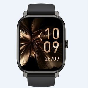 Montre connectée Baiyimei P75, écran tactile 1,85 pouce, bracelet en silicone, étanche, surveillance de la fréquence cardiaque et de l'oxygène sanguin en temps réel. - Product Image 4