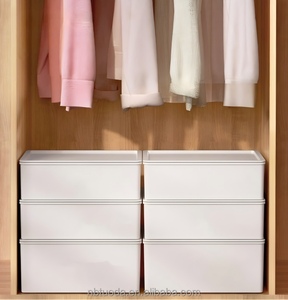 Space-Saving Drawer <strong>Box</strong> Drawer Organizers Socks Organizer Wardrobe Organizer for Socks,Bra,Panty,Lingerie,<strong>Ties</strong> <strong>Storage</strong> - Product Image 4