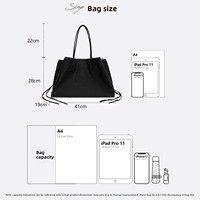 Sac à bandoulière XL surdimensionné BATON pour femme, élégant, décontracté, de luxe léger, portable, avec fermeture éclair et sangle unique, idéal pour les loisirs et les voyages