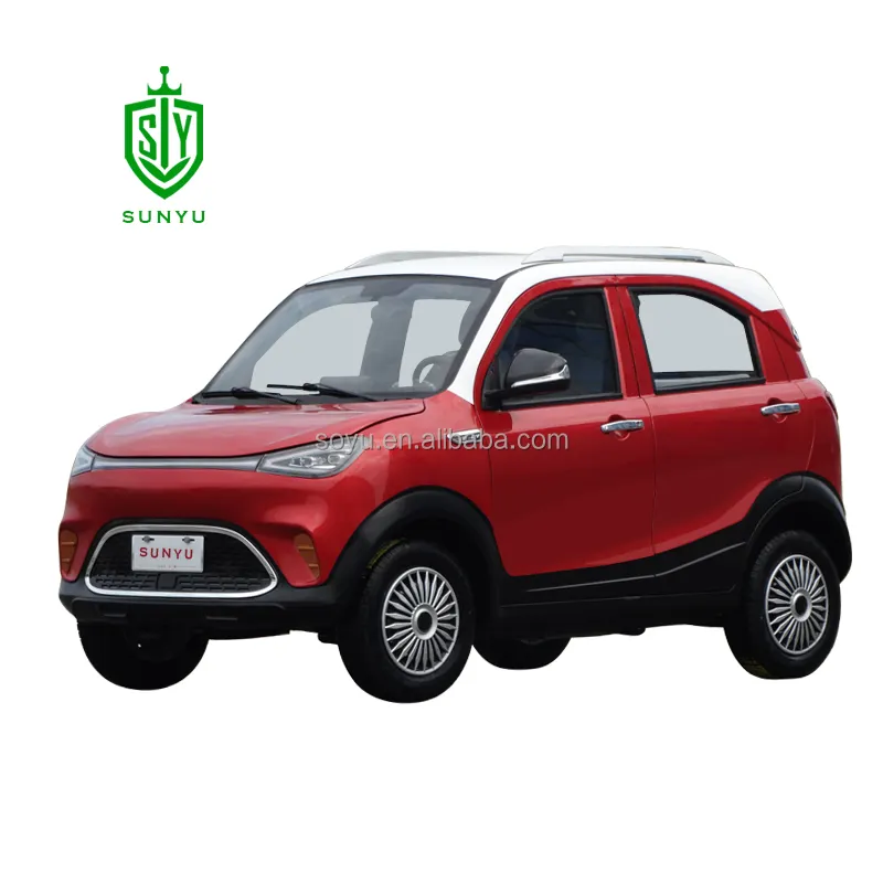 EEC Certificate Low price Electric Car Enclosed Passenger Vehicle Four Wheels Electric Car Electric Low Speed Car