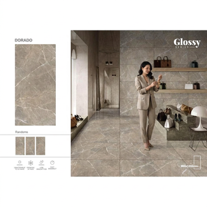 Luxury Crema 600x1200mm Glazed Porcelain Floor And <b>Wall</b> Slab Tiles Wholesale Price for Africa - Product Image 6