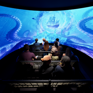 รถไฟเหาะเคลื่อนที่ด้วยไฟฟ้าสำหรับสวนผจญภัย9D 7D 4D 3D โดมใหม่2026 - Product Image 2