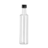 Bouteille d'huile de sésame pour cuisine 500ml, bouteille ronde en plastique pour huile d'olive, huile de thé, sauce soja, vinaigre, huiles haïtiennes, fabriquée en Chine