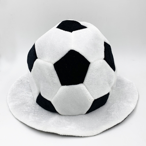 Cappello per Tifosi di Calcio Pazzo MH-1003, Divertente Cappello a Forma di Tifoso, Bianco e Rosso per Feste - Product Image 3