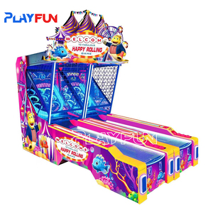 Giải trí trong nhà thể thao 2 người chơi Arcade video skee điên Bowling cán bóng vé Redemption Video <span class=keywords><strong>Game</strong></span> máy - Product Image 6