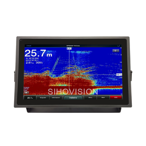 Marine 15.6 18.5 21.5 inci Monitor Outdoor tinggi cerah tahan air IP66 layar sentuh IP67 tampilan Monitor industri