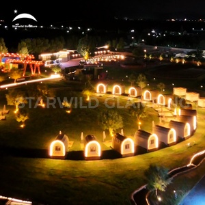 New Design Morden Outdoor Luxury Glamping Hotel <b>Tent</b> on Wheels Glamping <b>Tent</b> Camping Wagon <b>Tent</b> Shepherd Glamping Wagon <b>Tent</b> She - Product Image 6