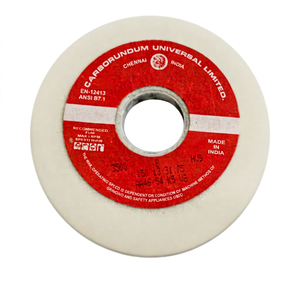 Premium White Emery Bench Grinder <b>Wheel</b> High Performance <b>Grinding</b> Stone for Metal Sharpening and Tool Finishing|GS46 - Product Image 1