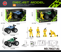 Voiture miniature en alliage moulé sous pression, pneus en caoutchouc, détails réalistes, objet de collection, jouet idéal pour circuit de course et cadeau parfait pour les enfants
