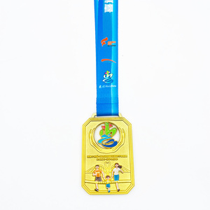 Medaglia d'Oro Personalizzata per Torneo di Braccio di Ferro Tigre d'<span class=keywords><strong>Amur</strong></span>, Fusione in Metallo con Rilievo 3D Vivido, Lavabile, Forma Personalizzata, Placcatura Personalizzata, Premio Sportivo - Product Image 4