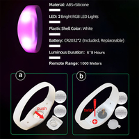 Pulsera Luminosa de Silicona con Logotipo Personalizado, Suministros de Fábrica, Reloj de Pulsera para Mujer, Decoración, Pulsera LED RFID