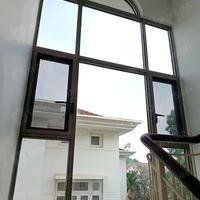 Suministro Directo de Fábrica, Ventanas de Aluminio con Rotura de Puente Térmico para Villas y Hoteles en Vietnam, Ventana Abatible de Gran Tamaño