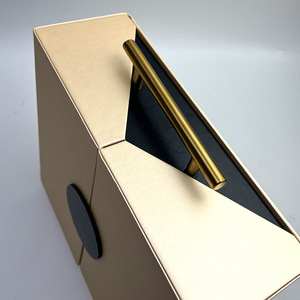 Tùy chỉnh sang trọng in Sáng Tạo tinh tế cứng nhắc các tông đôi cửa mở nắp bộ quà tặng bao bì hộp giấy với khay bên trong <span class=keywords><strong>EVA</strong></span> - Product Image 4