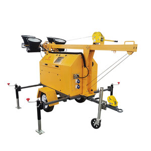 Tour d'<span class=keywords><strong>éclairage</strong></span> mobile premium 9M avec générateur diesel portable – Solution d'<span class=keywords><strong>éclairage</strong></span> pour travaux nocturnes en extérieur - Product Image 2