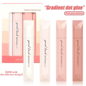 Dot độ bám dính thiết kế bút keo 4 Gradient màu ưa thích văn phòng phẩm Bộ với hình dạng đặc biệt màu sắc đáng yêu chỉnh sửa Băng - Product Image 5