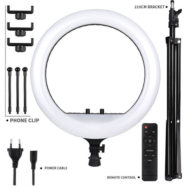 21 Inch Big Selfie Ring Light with Tripod Stand